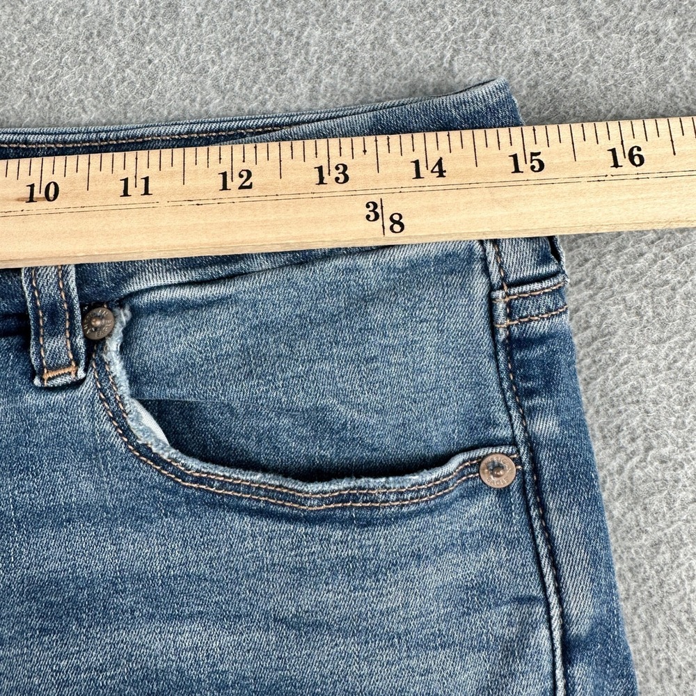 American Eagle Jeans Womens 6 Short Blue Curvy High-Rise Skinny Kick Stretch - Picture 5 of 11